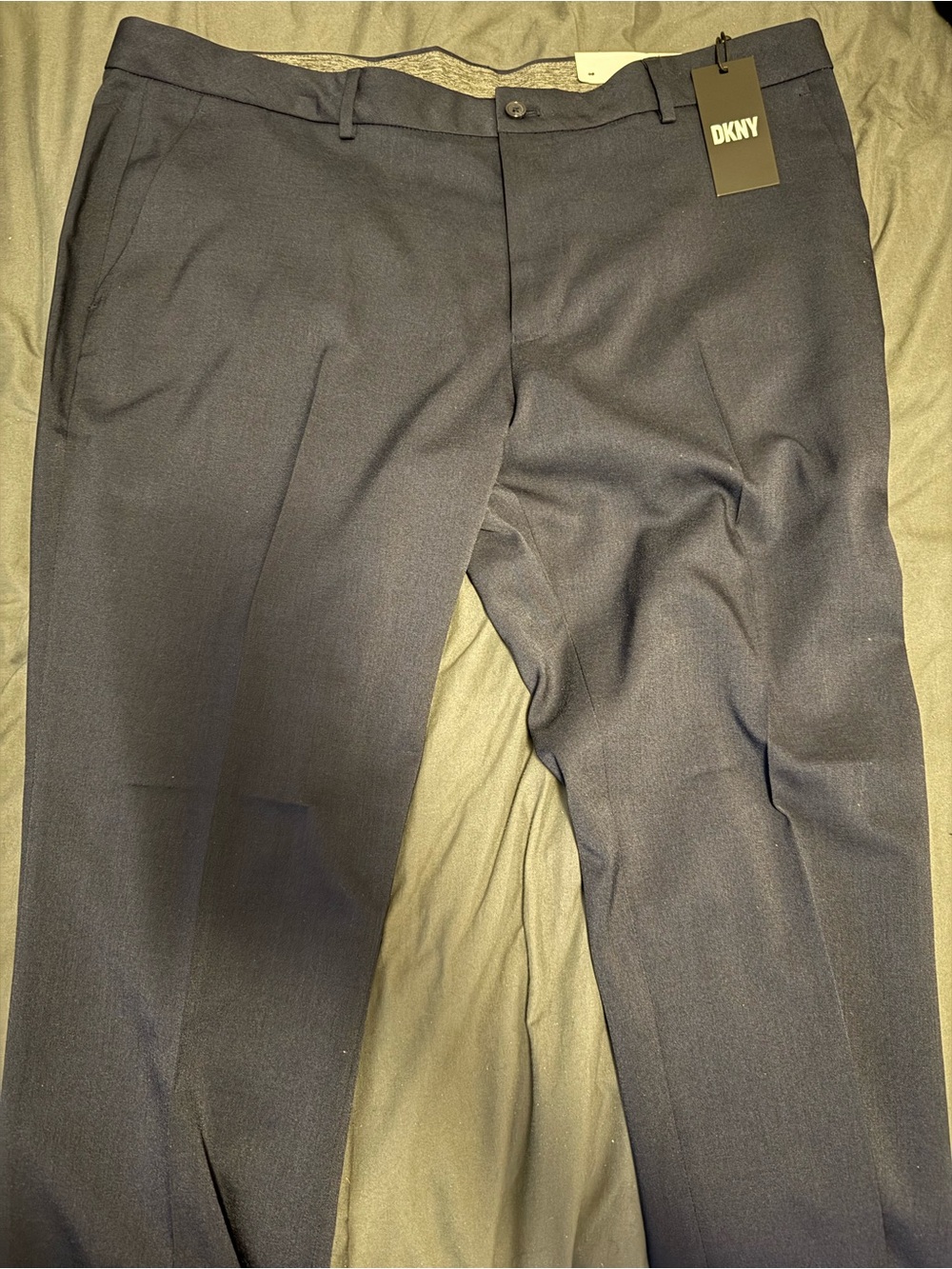 DKNY Men's Dark Navy Dress Pants size 40W X 30L